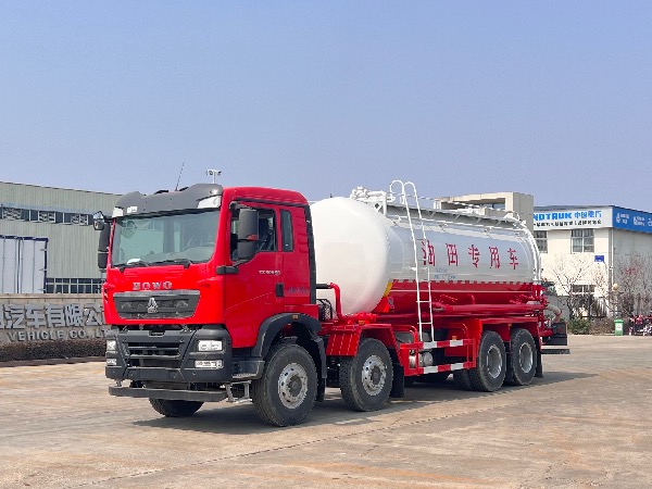 中國重汽HOWO豪沃油田專用下灰罐車|濰柴400馬力下灰車|8x4固井水泥灰罐車|華威馳樂牌SGZ5310GXHZZ6T5型下灰車